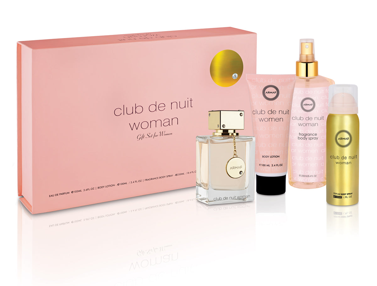 CLUB DE NUIT WOMAN 4PC GIFT SET