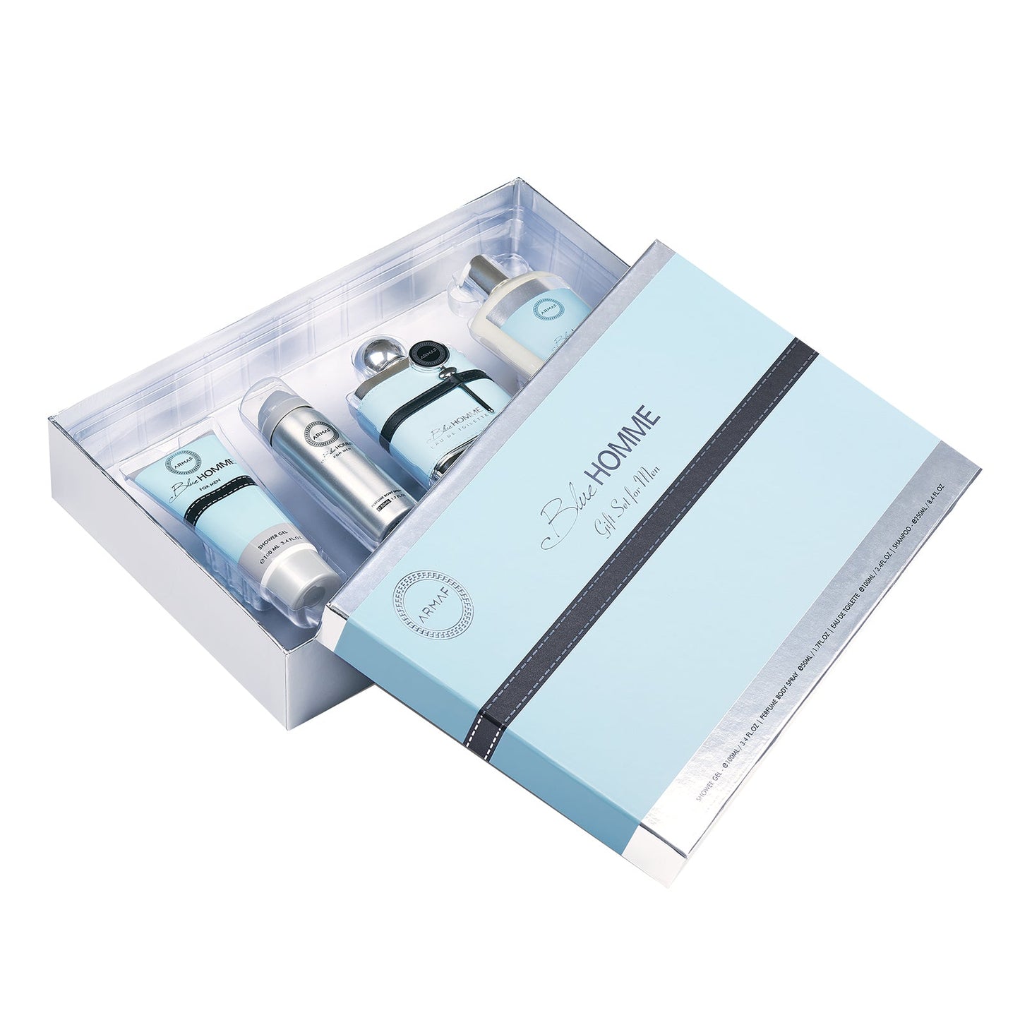 BLUE HOMME MAN 4PC GIFT SET