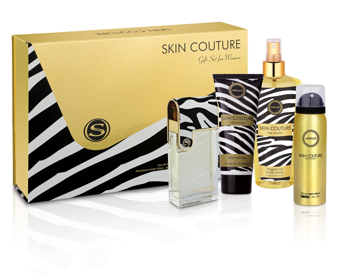 SKIN COUTURE WOMAN 4 PC GIFT SET